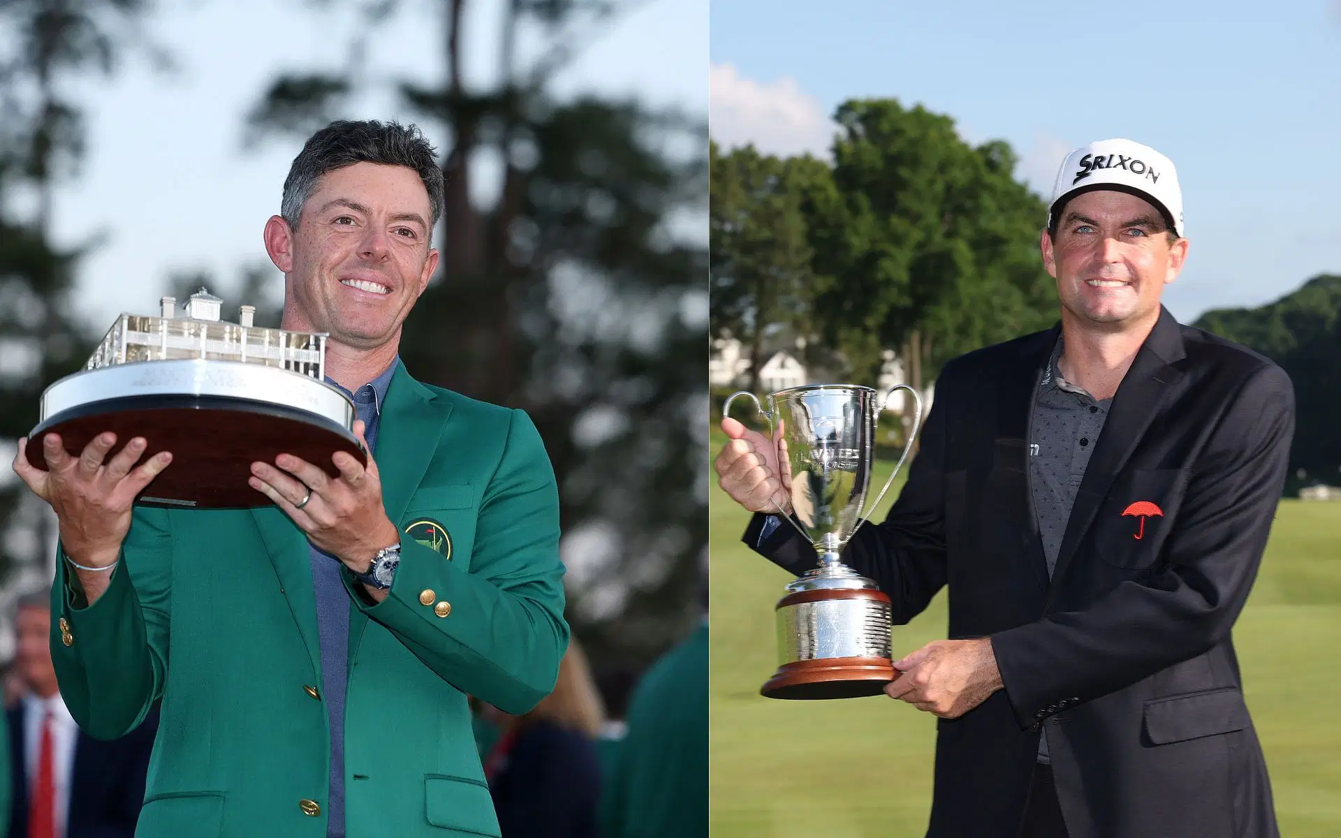 Rory McIlroy and Keegan Bradley ( via Getty)